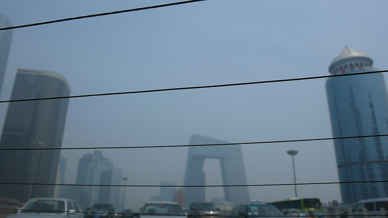 CCTV tower drive-by