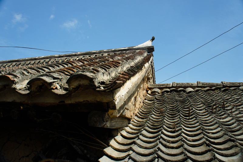 traditional tile roof