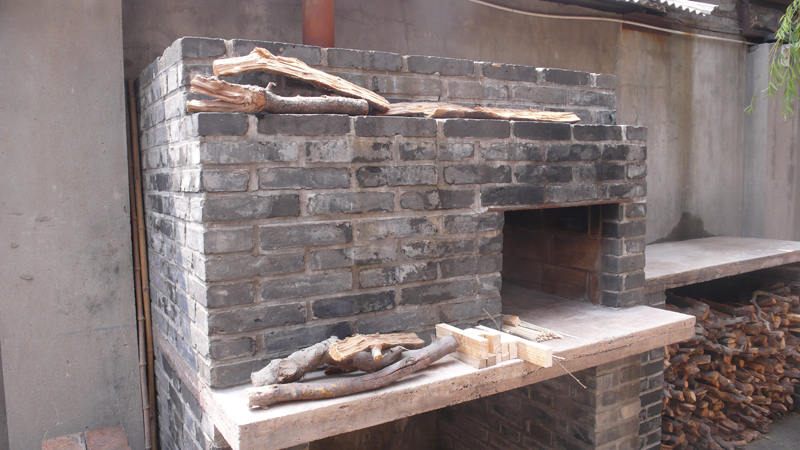 pizza oven at BASE