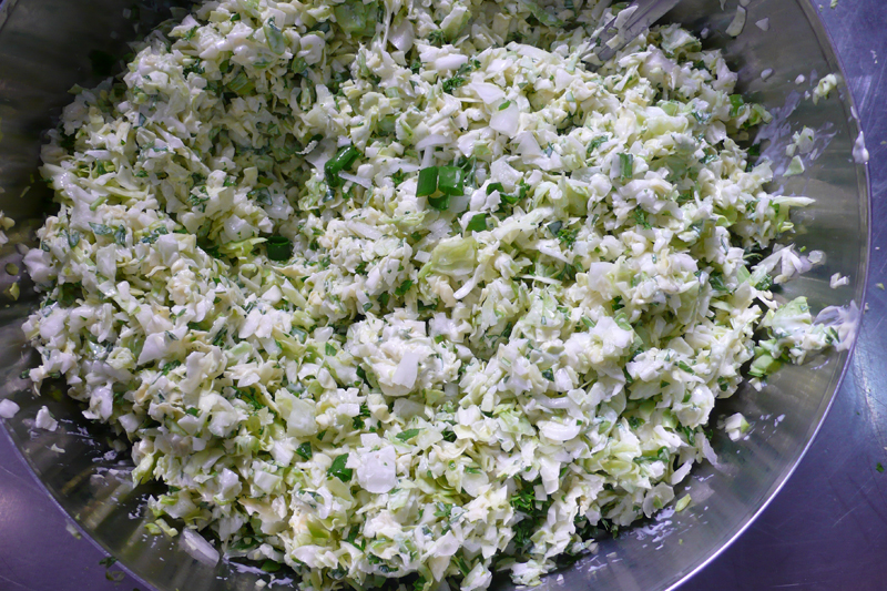 cole slaw for the vegetarians